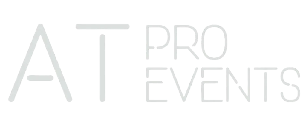 Logotipo de AT PRO EVENTS